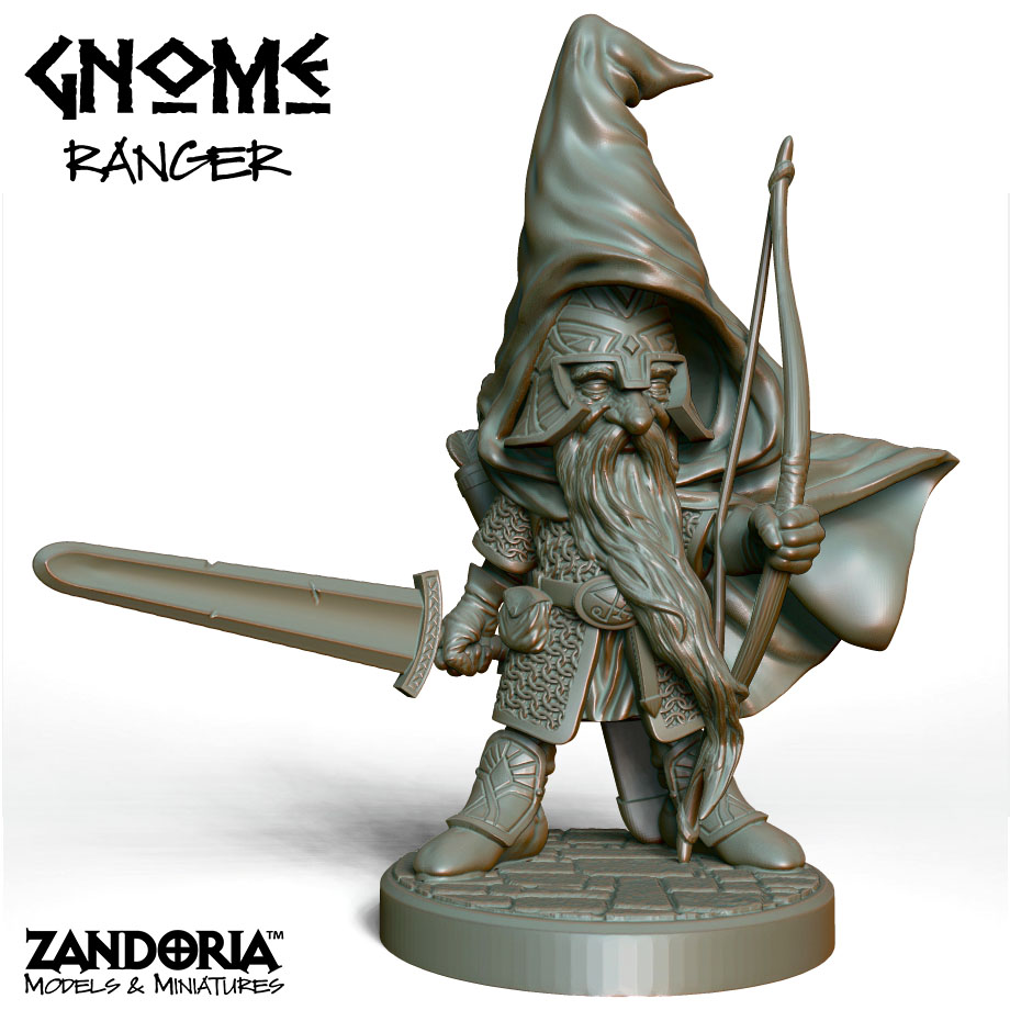 Image,Gnome Characters - Ranger