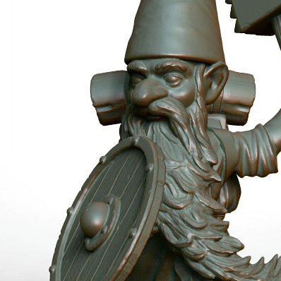 Image,Gnome - Fighter with Mace