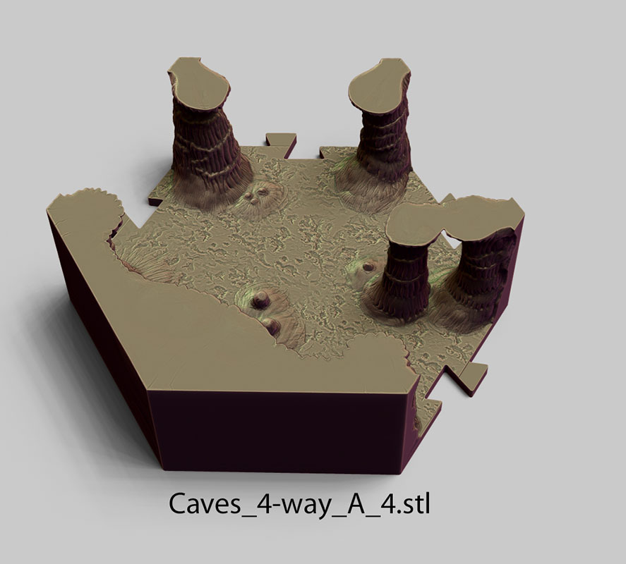 Image,Cave - 4 Way - Type A4