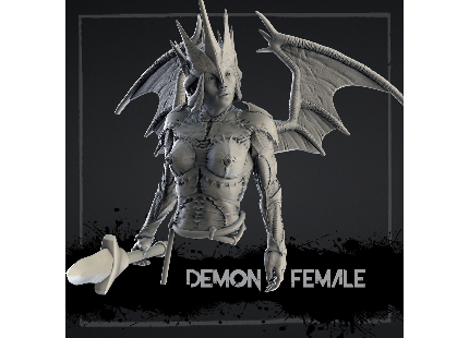 Fantasy Busts,Demons,Female Demon