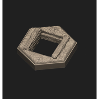 Hex Tiles,1 Hex,Trapdoors 1-1