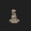 Fantasy Busts,Heros,Stone Columns 3-1 (Without Base)