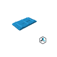 Hex Tiles,1 Hex,Crates - Lid 1-3
