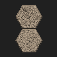 Core Set 1,Base Tiles,Hex 2-1