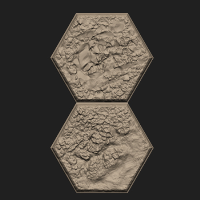 Core Set 1,Base Tiles,Hex 2-4