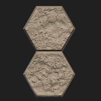 Core Set 1,Base Tiles,Hex 2-5