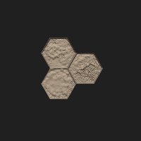 Hex Tiles,3 Hexs,Hex 3-6