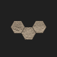 Core Set 1,Base Tiles,Hex 3-13