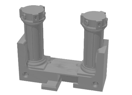 Connectors,Sectoin Pieces,CN OP Columns 2 - Middle Connector