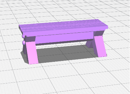 Scatter Decorations,Benches,Scatter - Bench 1
