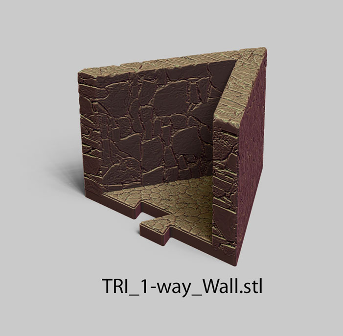 Image,Tri 1 Way - Wall