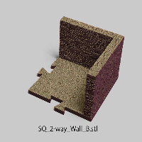 Puzzle Lock,Dungeon Squares,SQ 2 - Wall B