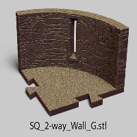 Puzzle Lock,Dungeon Squares,SQ 2 - Wall G