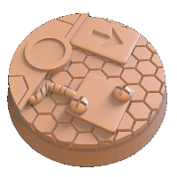 Sci-fi,30mm,Base Logo 2 - 30mm